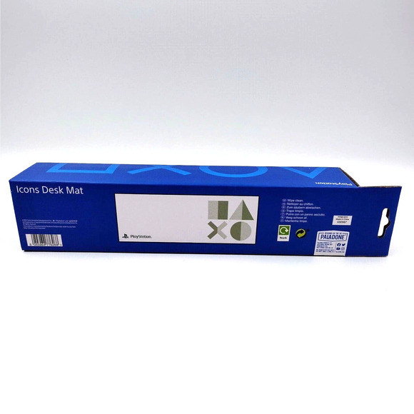 Official Sony PS5 Icons Gaming Desk Mat Keyboard Mouse Pad 27.5x10" NEW - Picture 2 of 3